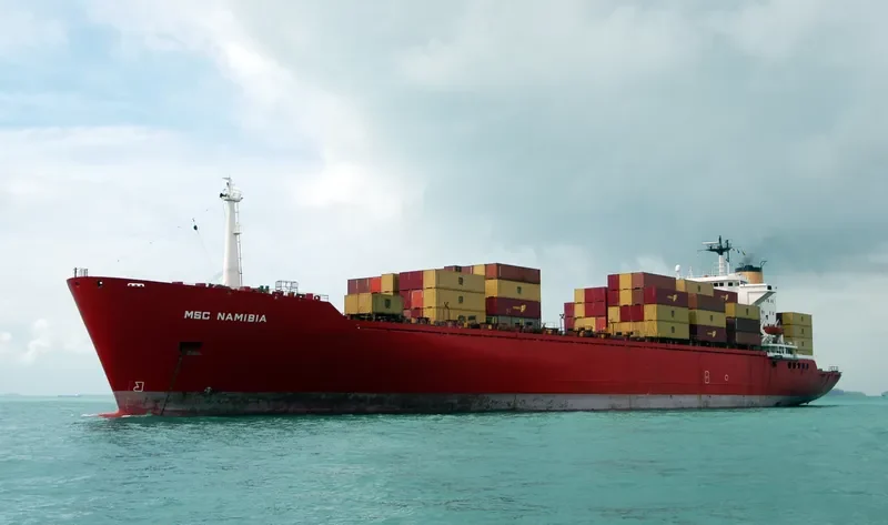 MSC NAMIBIA Container Ship IMO 7383906 photo 2