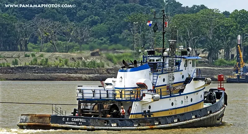C.F.CAMPBELL Tug Boat IMO 7417379 photo 3