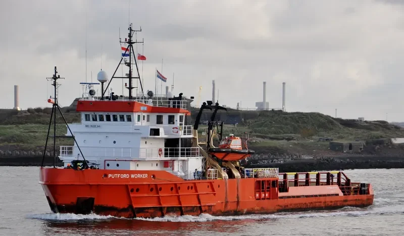 PUTFORD WORKER Offshore Supply Vessel IMO 7432094 photo 3