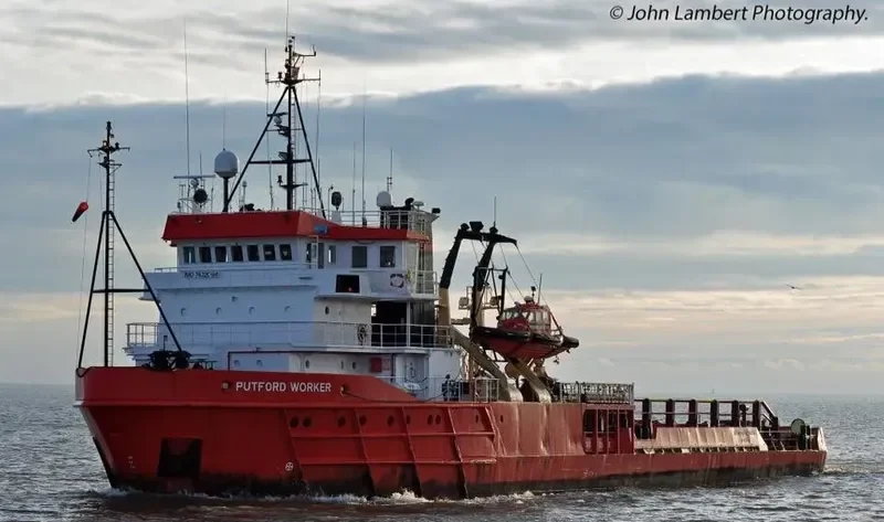 PUTFORD WORKER Offshore Supply Vessel IMO 7432094 photo 6