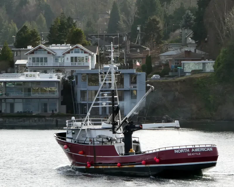 NORTH AMERICAN Fishing Vessel IMO 7518082 photo 2