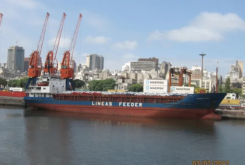URUGUAY FEEDER General Cargo IMO 7530250