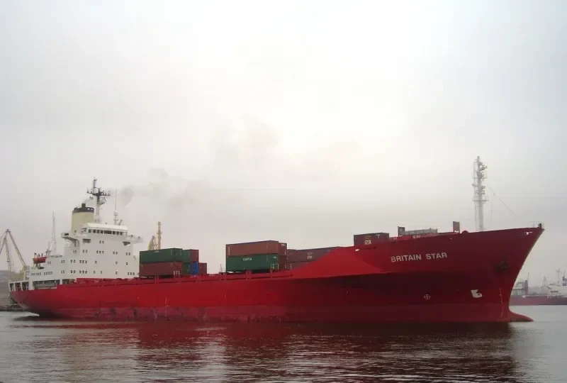 BRITAIN STAR Container Ship IMO 7727516 photo 3