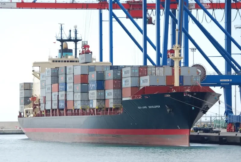 SEA LAND DEVELOPER Container Ship IMO 7820904