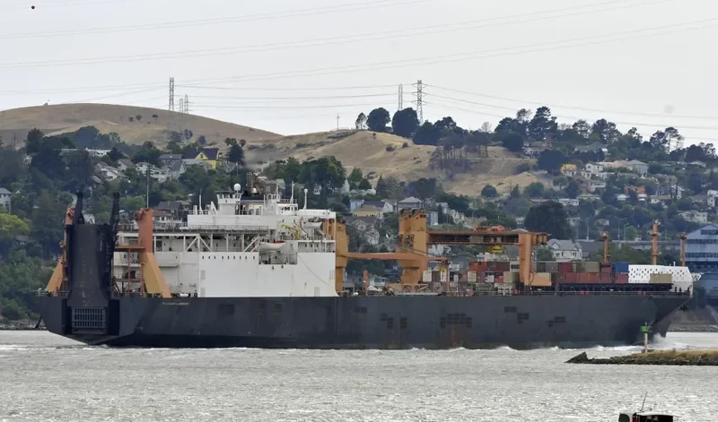 USNS PFC EUGENE A OBREGON General Cargo IMO 7823463 photo 2