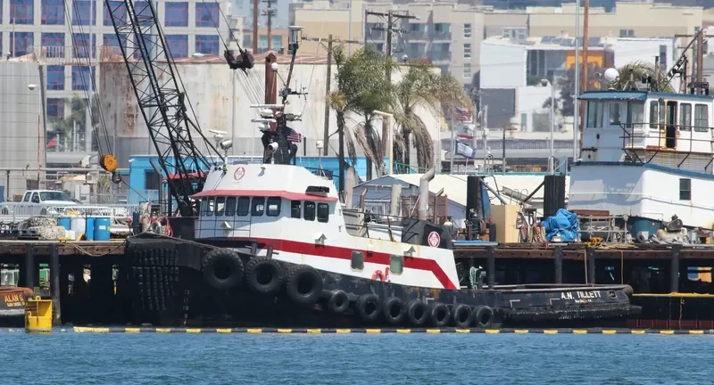 A N TILLETT Tug Boat IMO 7829364