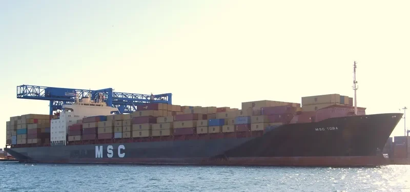 MSC TOBA Container Ship IMO 7909413 photo 2