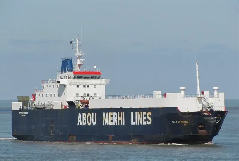 CITY OF SIDON Ro-Ro IMO 7925273