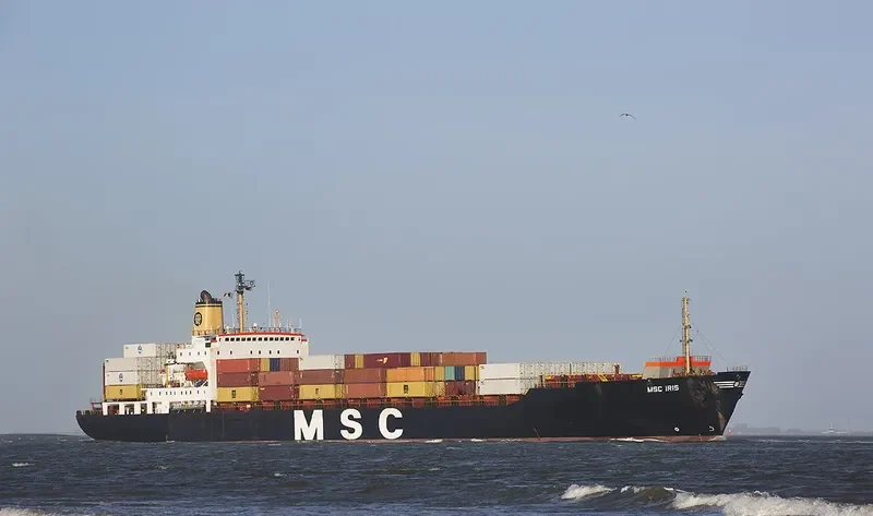 MSC IRIS Container Ship IMO 8201624 photo 2