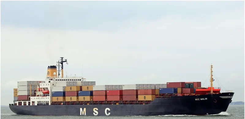 MSC MALIN Container Ship IMO 8201636 photo 2