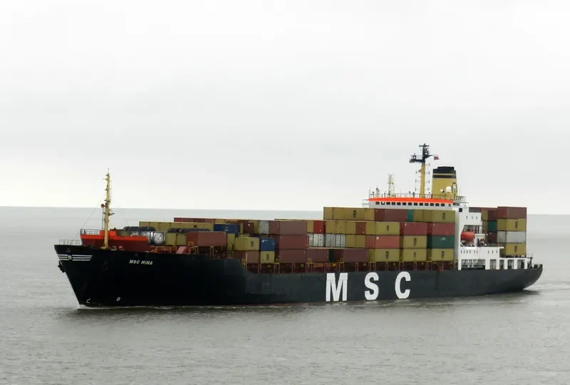 MSC HINA Container Ship IMO 8201686