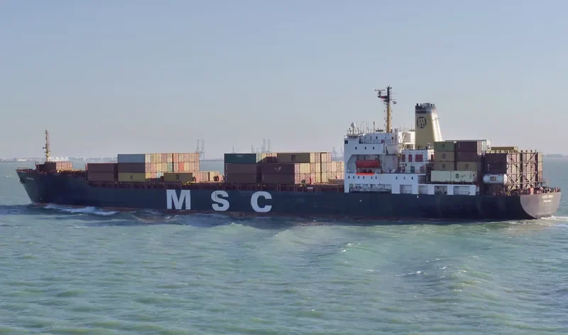 MSC HINA Container Ship IMO 8201686 photo 4