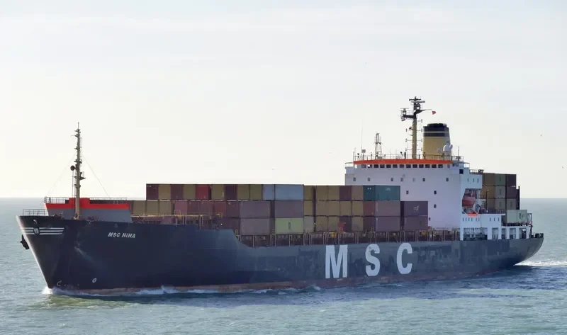 MSC HINA Container Ship IMO 8201686 photo 5