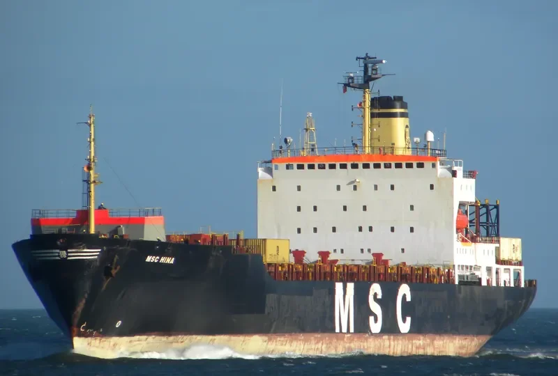 MSC HINA Container Ship IMO 8201686 photo 8