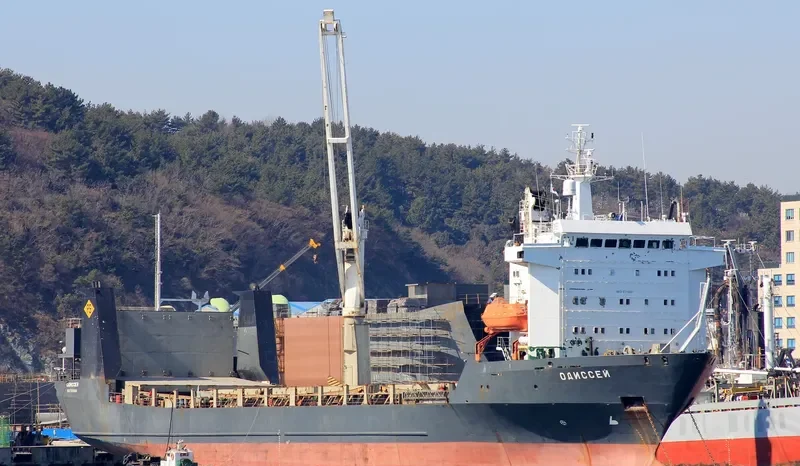 ODYSSEY Container Ship IMO 8214401 photo 3