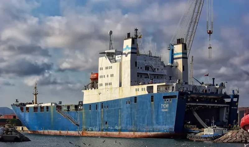 TYCHY Ro-Ro IMO 8302284 photo 2