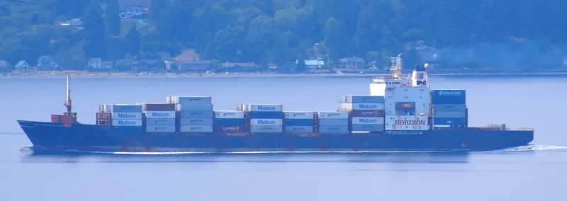 MATSON ANCHORAGE Container Ship IMO 8419142 photo 2