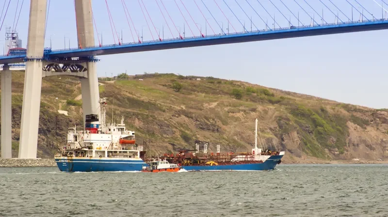 OSTROV RUSSKIY Tanker IMO 8421262 photo 3