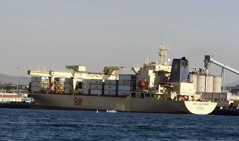 DOLE CALIFORNIA Container Ship IMO 8513467 photo 8