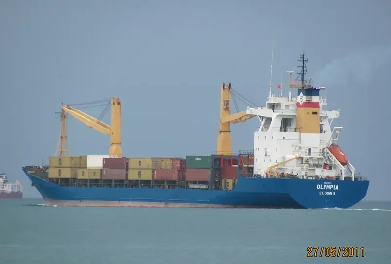 OLYMPIA Container Ship IMO 8513778 photo 2