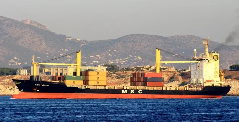 MSC LEILA Container Ship IMO 8520408 photo 2