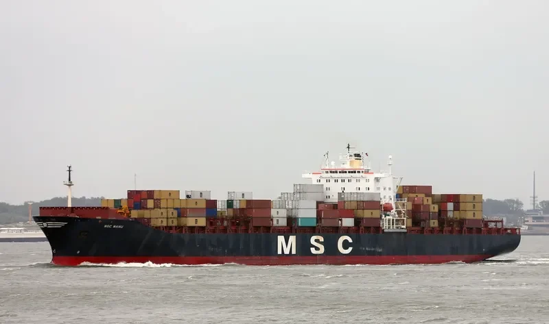 MSC MANU Container Ship IMO 8613322