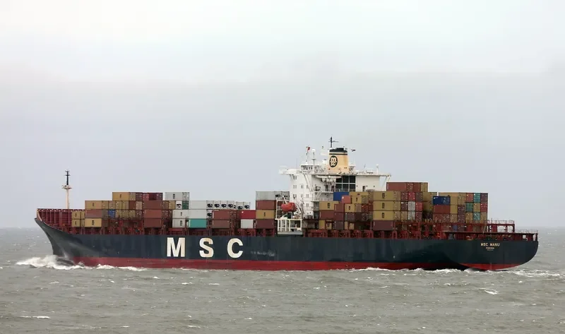 MSC MANU Container Ship IMO 8613322 photo 2