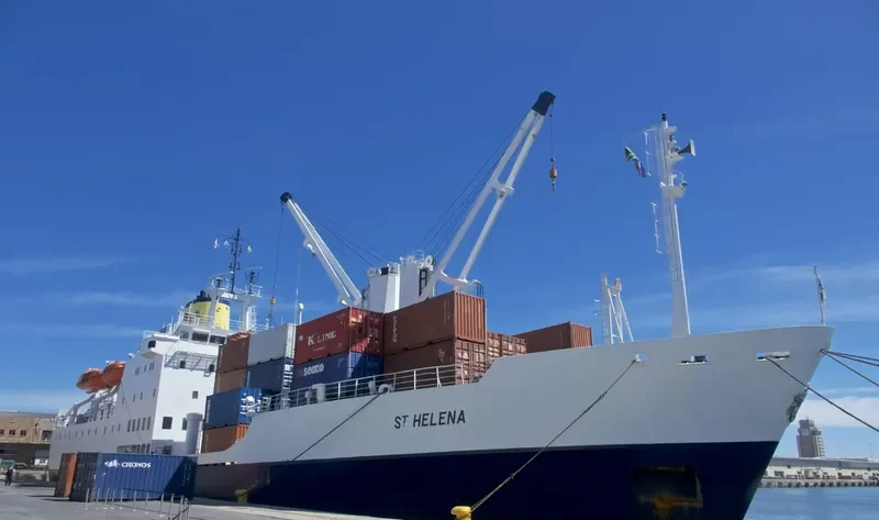 ST HELENA Passenger Ship IMO 8716306