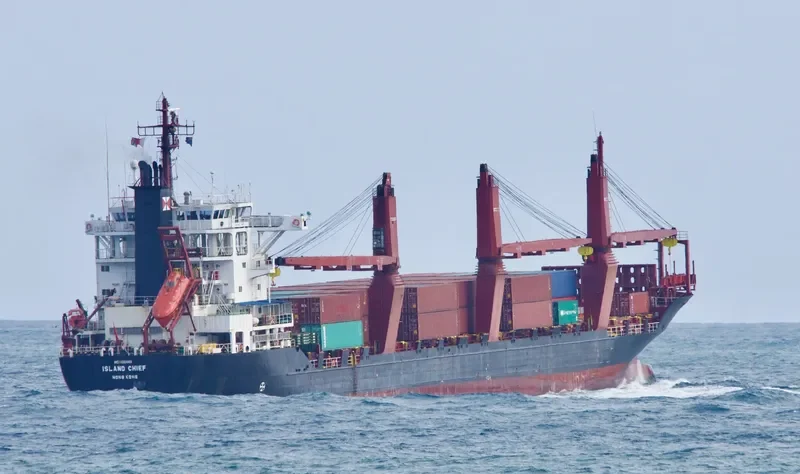 ISLAND CHIEF Container Ship IMO 8810449 photo 2