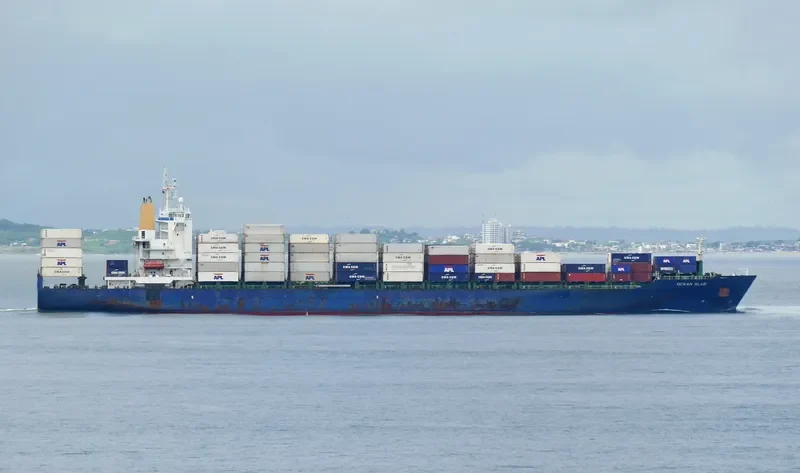 BLUE OCEAN Container Ship IMO 8813611 photo 2