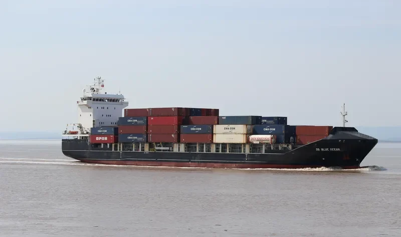 BLUE OCEAN Container Ship IMO 8813611 photo 3