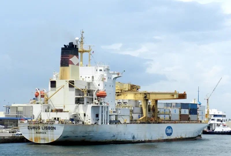 EURUS LISBON Container Ship IMO 8902400 photo 2