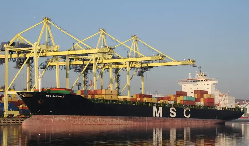 MSC SANTHYA Container Ship IMO 8913411