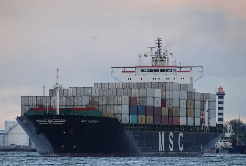 MSC SANTHYA Container Ship IMO 8913411 photo 3