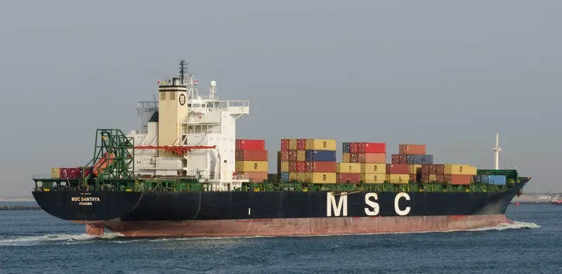 MSC SANTHYA Container Ship IMO 8913411 photo 4