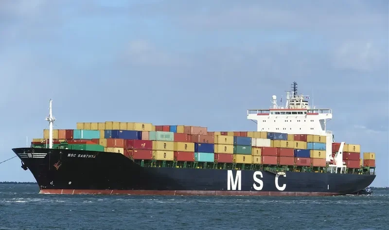 MSC SANTHYA Container Ship IMO 8913411 photo 7