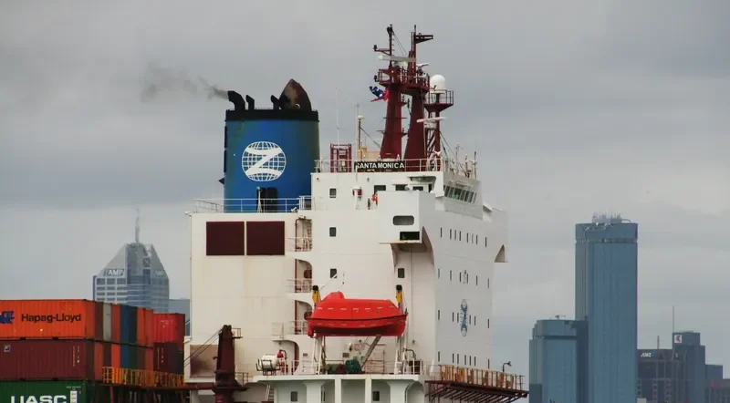 SANTA MONICA Container Ship IMO 9017020