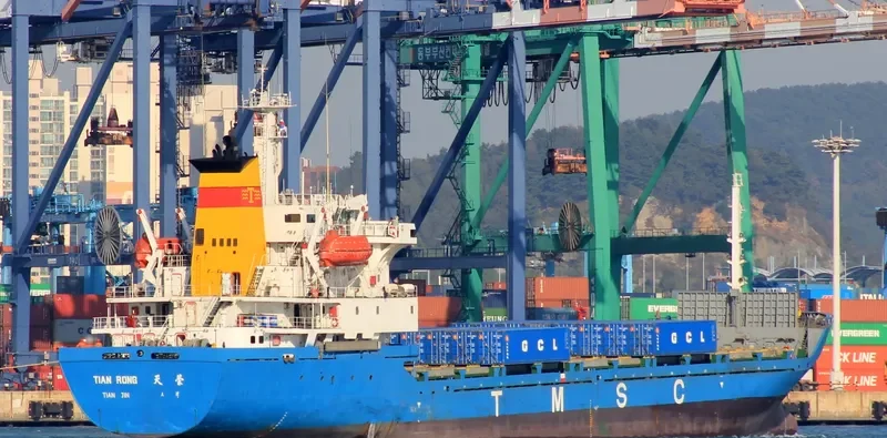 TIAN RONG Container Ship IMO 9032044 photo 3
