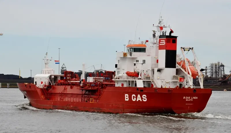 B GAS LINDA General Cargo IMO 9034511