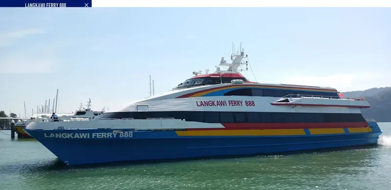 LANGKAWI FERRY 888 Passenger Ship IMO 9040247