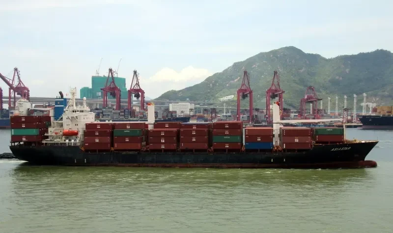 ASIA STAR Container Ship IMO 9046241