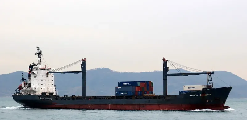 HANSA LONDON Container Ship IMO 9048976