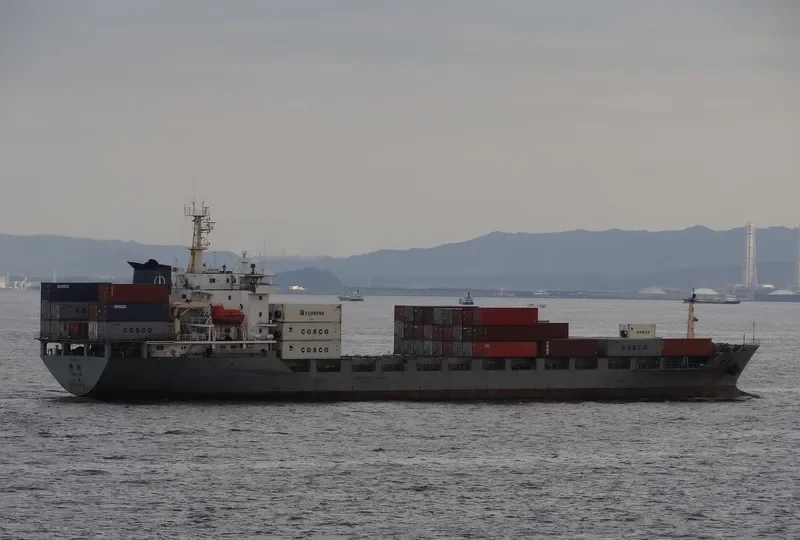 LONG HE Container Ship IMO 9058397
