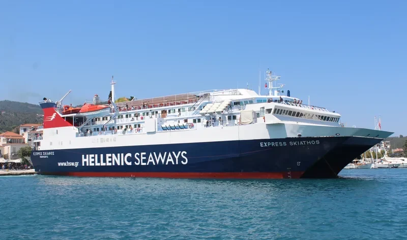 EXPRESS SKIATHOS Ro-Ro IMO 9064803 photo 3