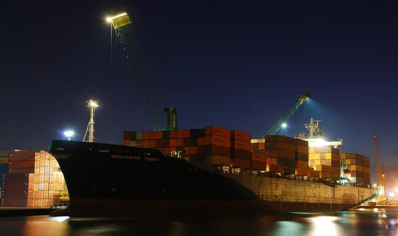 ZHONGWAIYUNHUMEN Container Ship IMO 9064841 photo 5