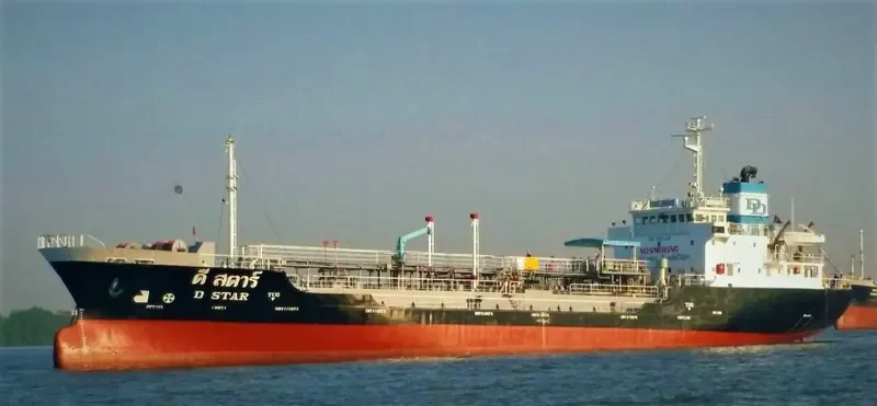 D STAR Tanker IMO 9067221