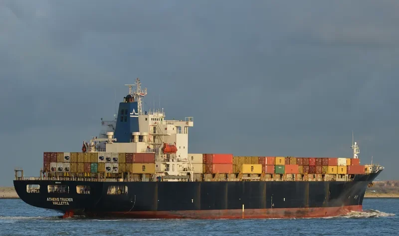 ATHENS TRADER Container Ship IMO 9070175 photo 6