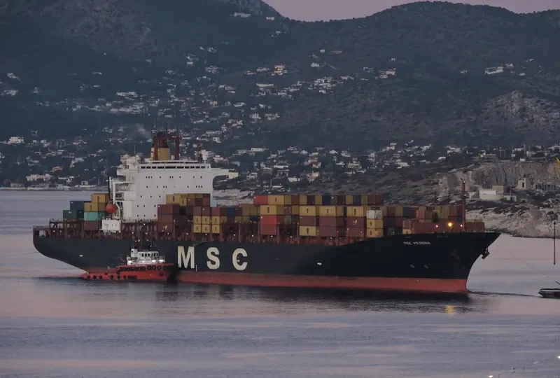MSC POLARIS Container Ship IMO 9074042