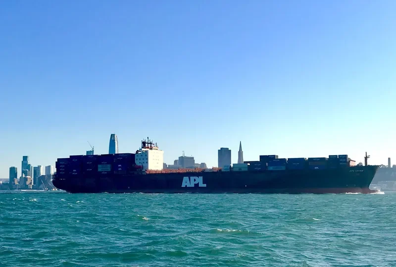 APL CHINA Container Ship IMO 9074389