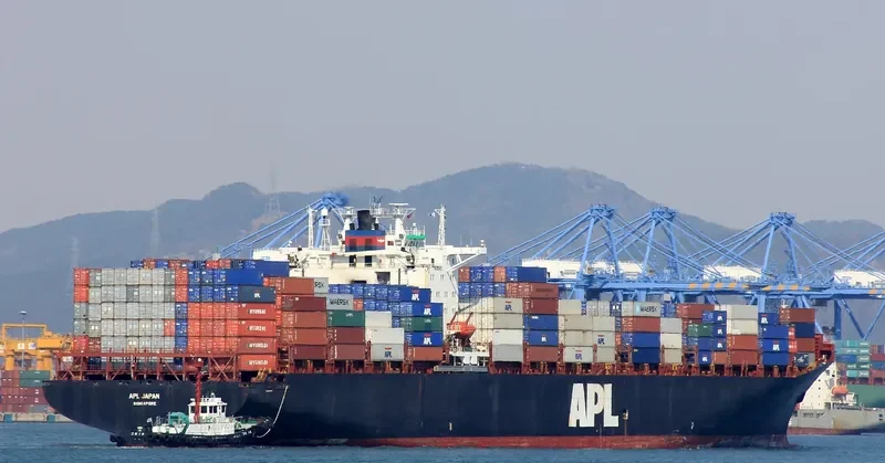 APL JAPAN Container Ship IMO 9074391